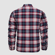 Plaid Jacket | Buttoned Up | Shirt Jacket | Quilted Jacket | Men's Flannel Jacket 