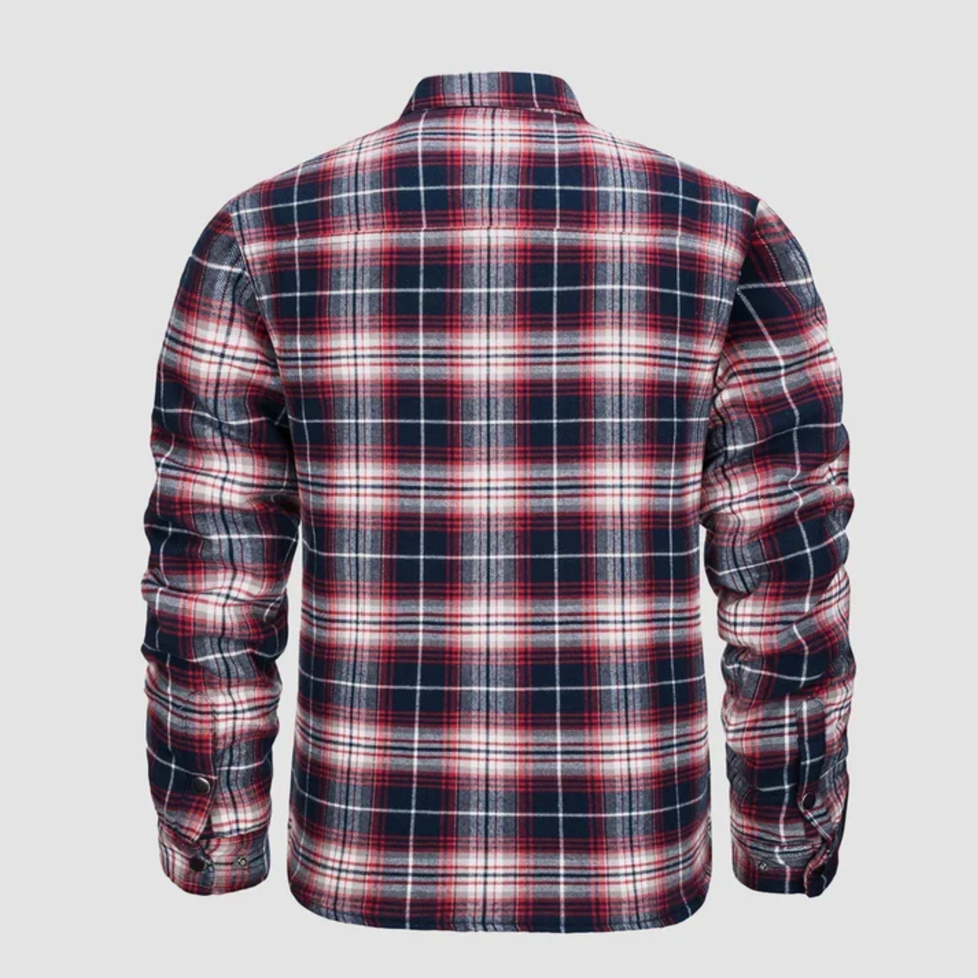 Plaid Jacket | Buttoned Up | Shirt Jacket | Quilted Jacket | Men's Flannel Jacket 