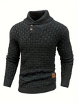 Knitted Sweater | Roll Neck | Chunky | Knitted Jumper | Men's Clothing