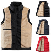 Padded Gilet - Men's Sleeveless Fleece Lined Puffer Vest Bodywarmer