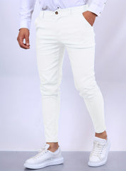 Skinny Chinos - Men's Casual Stretch Slim Fit Chino Pants
