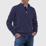 Quarter Zip Jumper | Knitted | Long Sleeve | Half Zip Jumper | Men's Quarter Zip Sweaters