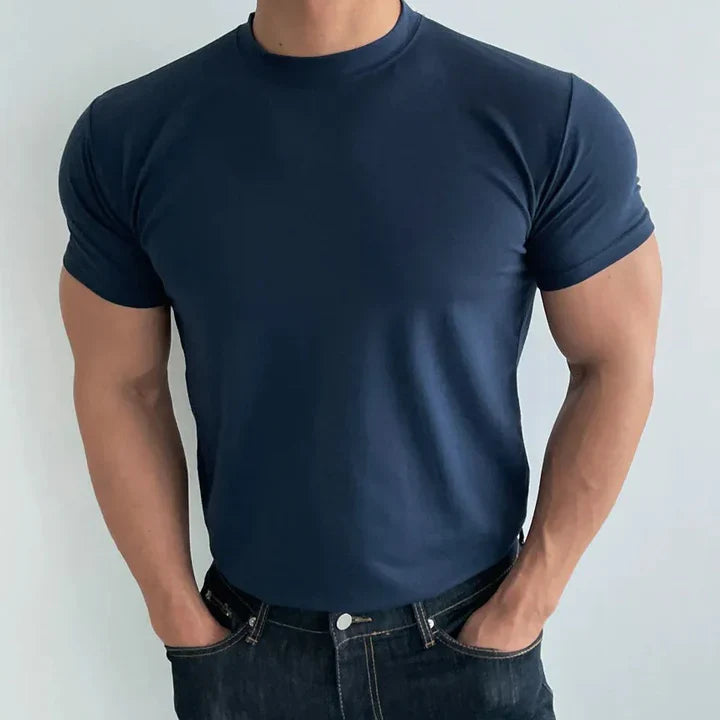 Plain T-Shirt | Round Neck | Basic | Crew Neck T-Shirt | Men's T-Shirt