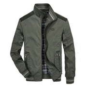 Harrington Jacket | Zip-Up | Windproof | Bomber Jacket | Men's Casual Jackets