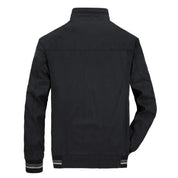 Harrington Jacket | Zip-Up | Windproof | Bomber Jacket | Men's Casual Jackets