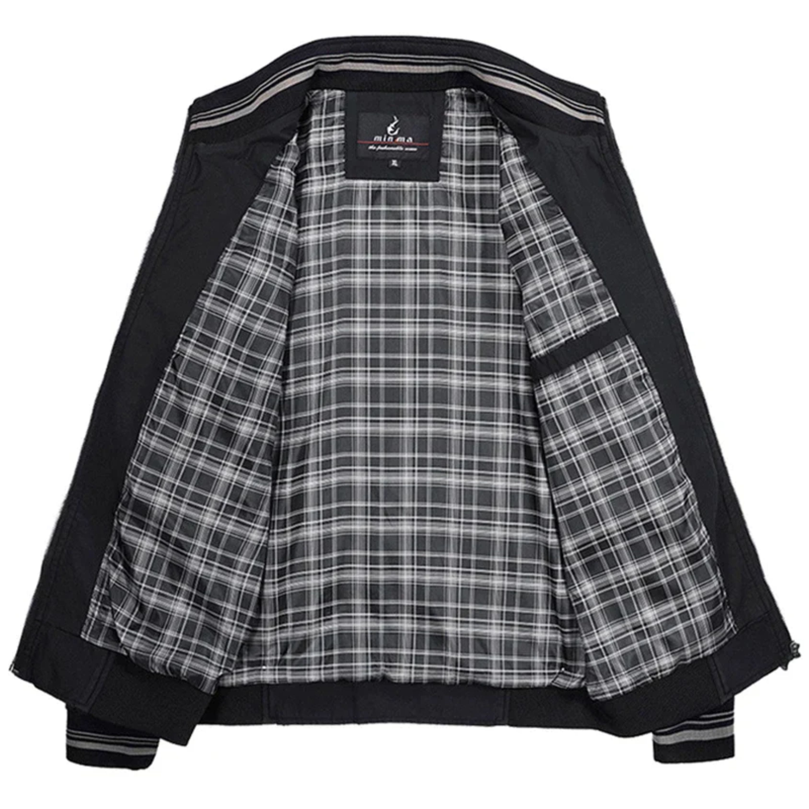 Harrington Jacket | Zip-Up | Windproof | Bomber Jacket | Men's Casual Jackets