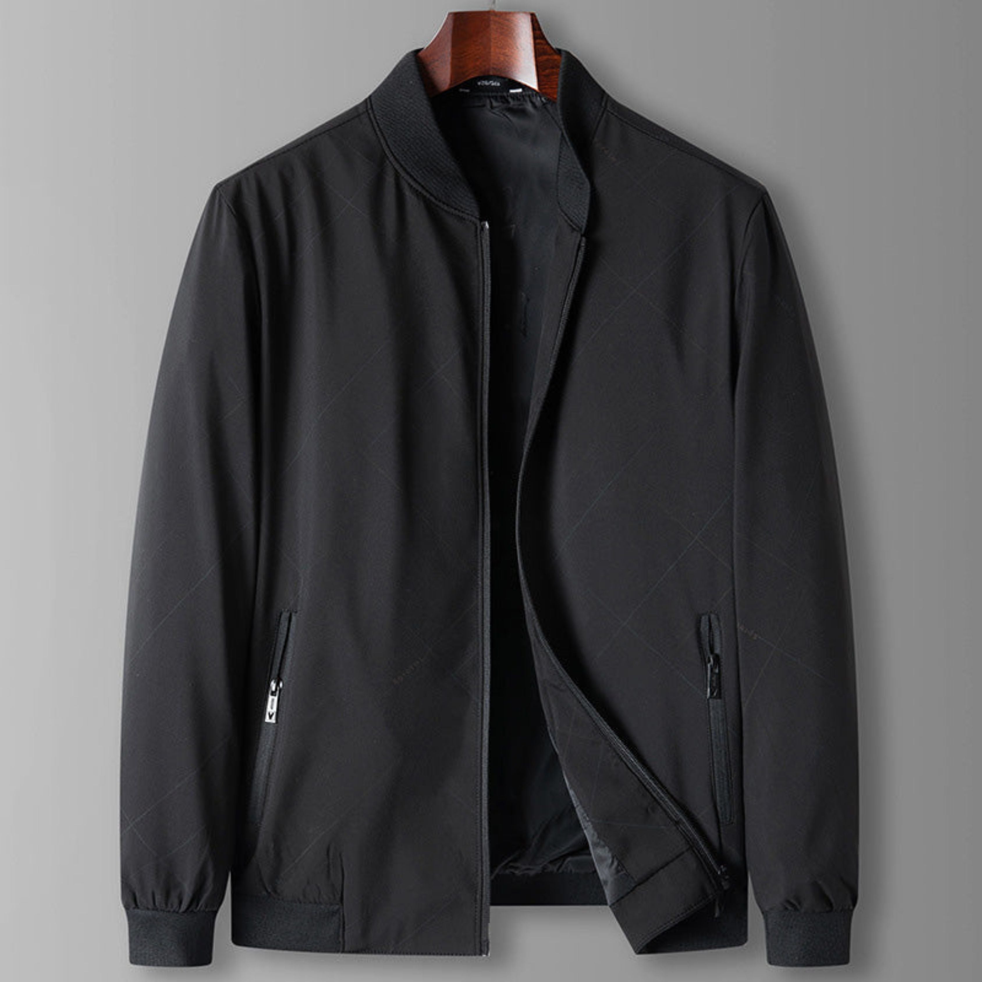 Lightweight Jacket - Men's Casual Zip-Up Windproof Jacket