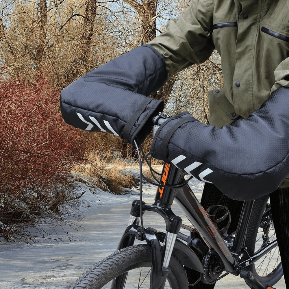 Handlebar Gloves - Waterproof and Windproof Bicycle Handlebar Coves 