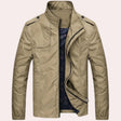 Windproof Jacket - Men's Casual Zip-Up Short Trench Jacket
