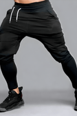 Joggers - Drawstring - Skinny - Track Pants - Men's Pants