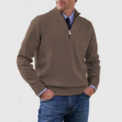 Quarter Zip Jumper | Knitted | Long Sleeve | Half Zip Jumper | Men's Quarter Zip Sweaters