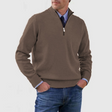 Men's Half Zip Pullover | Knitted | Long Sleeve | Quarter Zip Jumper | Men's Quarter Zip Sweaters