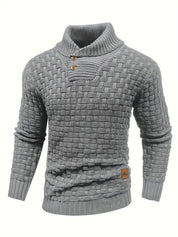 Knitted Sweater | Roll Neck | Chunky | Knitted Jumper | Men's Clothing