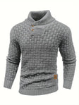 Knitted Sweater | Roll Neck | Chunky | Knitted Jumper | Men's Clothing