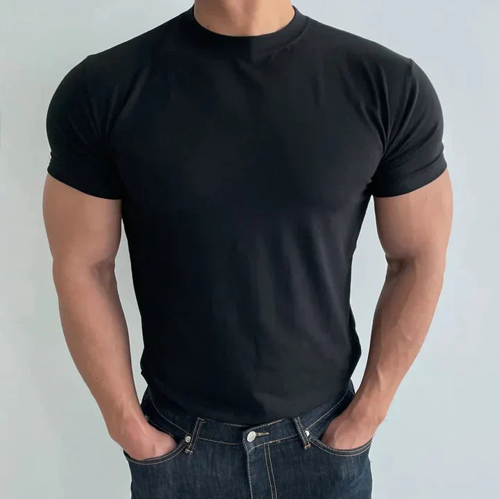 Plain T-Shirt | Round Neck | Basic | Crew Neck T-Shirt | Men's T-Shirt