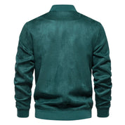Suede Jacket - Button-Up - Thin - Casual Jacket - Men's Jacket