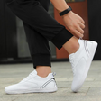 Men's Sneakers - Comfortable - Lace Up - Slip-On Sneakers - Men's Shoes