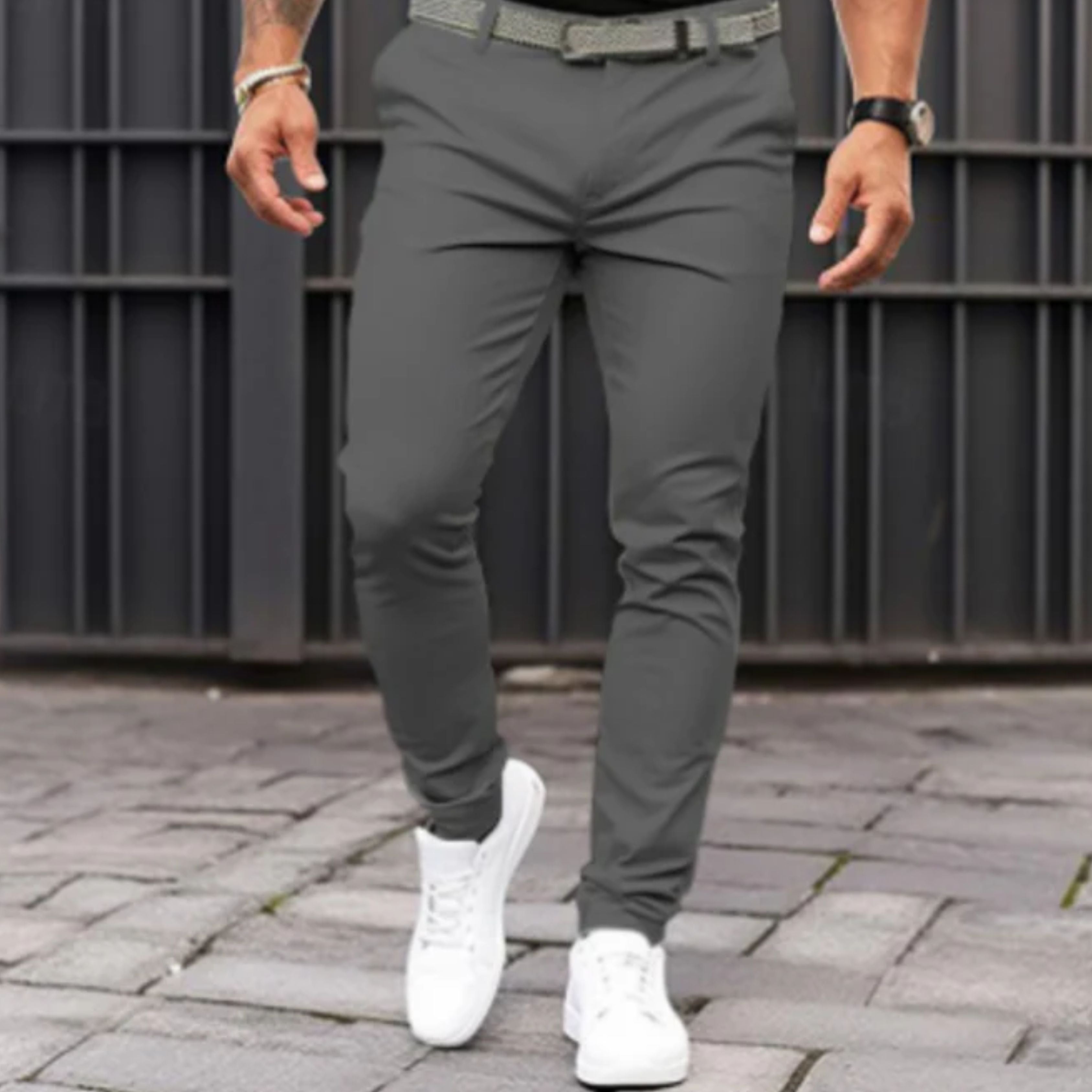 Skinny Chinos | Stretch | Slim Fit | Chino Pants | Men's Trousers