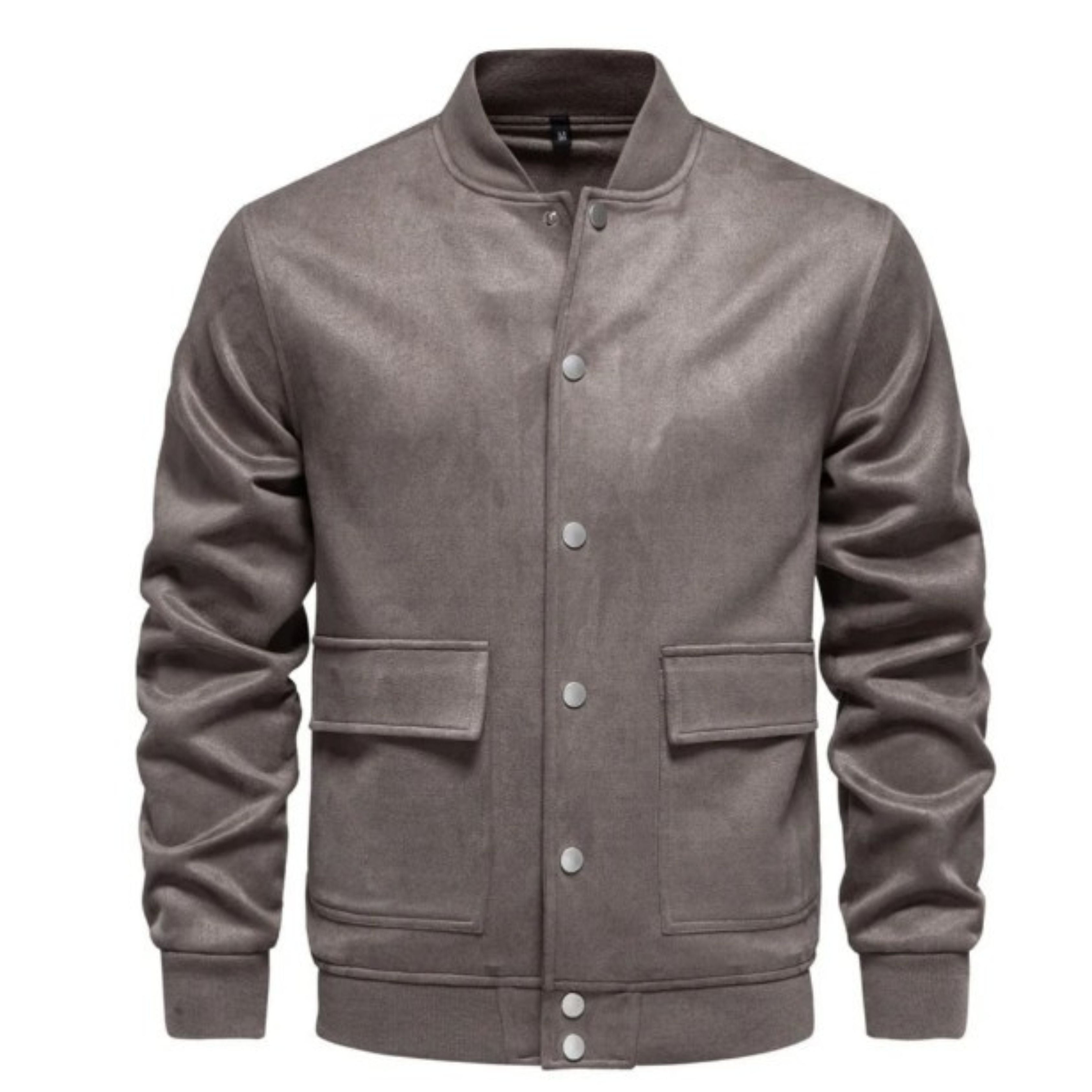 Suede Jacket - Button-Up - Thin - Casual Jacket - Men's Jacket