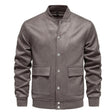 Suede Jacket - Button-Up - Thin - Casual Jacket - Men's Jacket