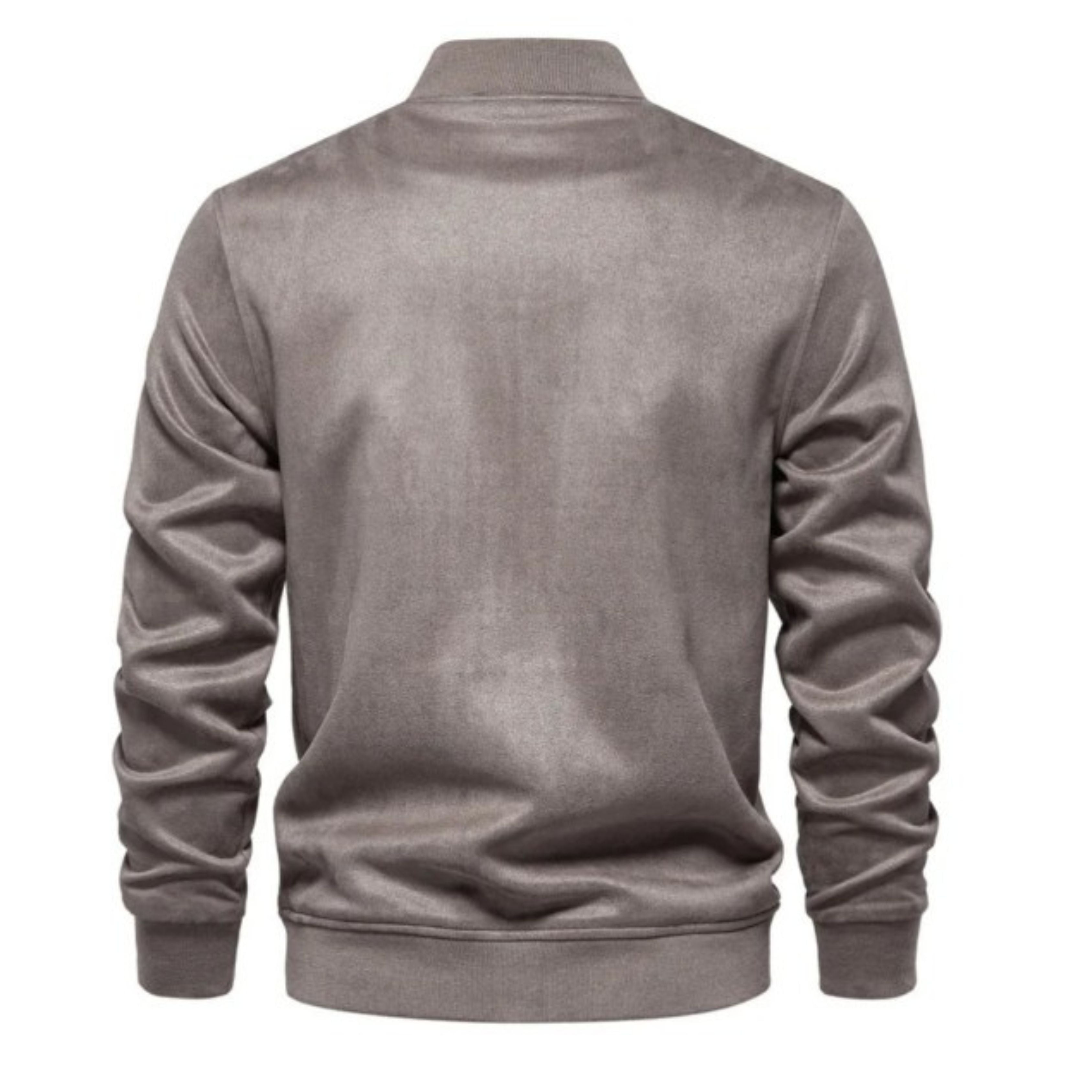 Suede Jacket - Button-Up - Thin - Casual Jacket - Men's Jacket