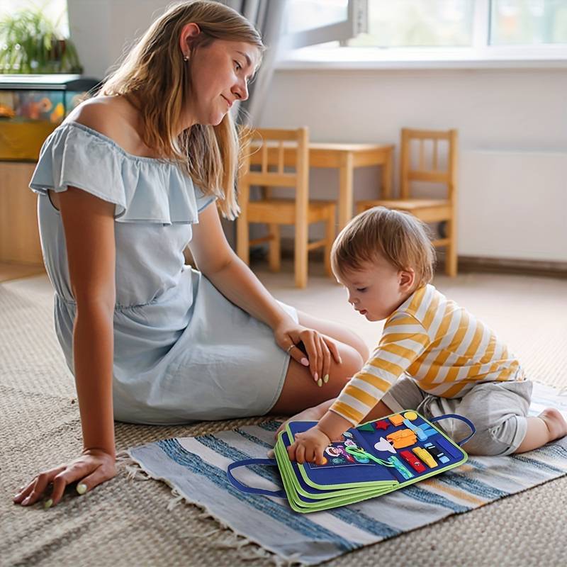 Kids Book - Engaging - Toddler - Activity Book - Montessori Toy
