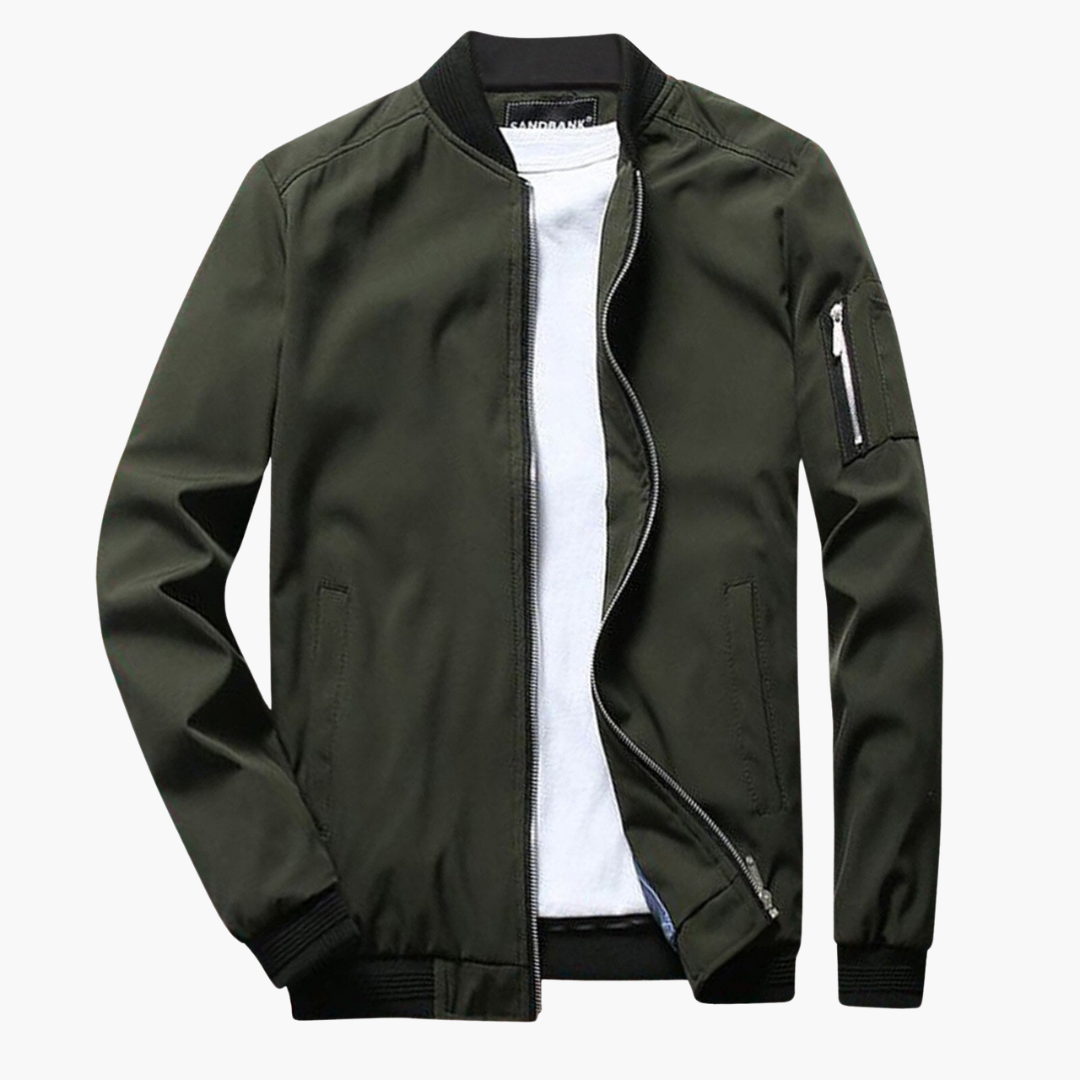 Bomber Jacket | Zip-Up | Windproof | Autumn Jacket | Men's Jacket