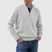 Men's Half Zip Pullover | Knitted | Long Sleeve | Quarter Zip Jumper | Men's Quarter Zip Sweaters
