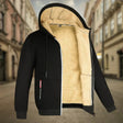 Fleece Hoodie Jacket - Winter - Warm - Zip-Up Hoodie - Men's Hoodie