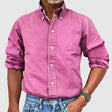 Long Sleeve Shirt - Casual - Collared - Button-Up Shirt - Men's Shirts