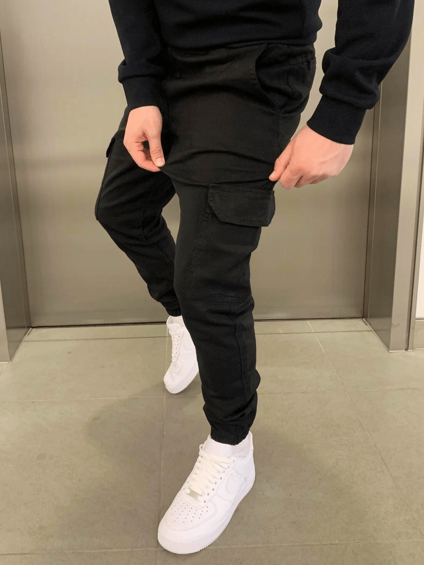 Cargo Joggers | Drawstring | Skinny | Cargo Pants | Men's Trousers