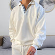 Polo Sweater - Men's Oversized Collared Pullover