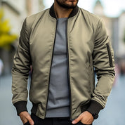 Bomber Jacket - Slim Fit - Zip-Up - Lightweight Jacket - Men's Jacket