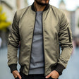 Bomber Jacket - Slim Fit - Zip-Up - Lightweight Jacket - Men's Jacket