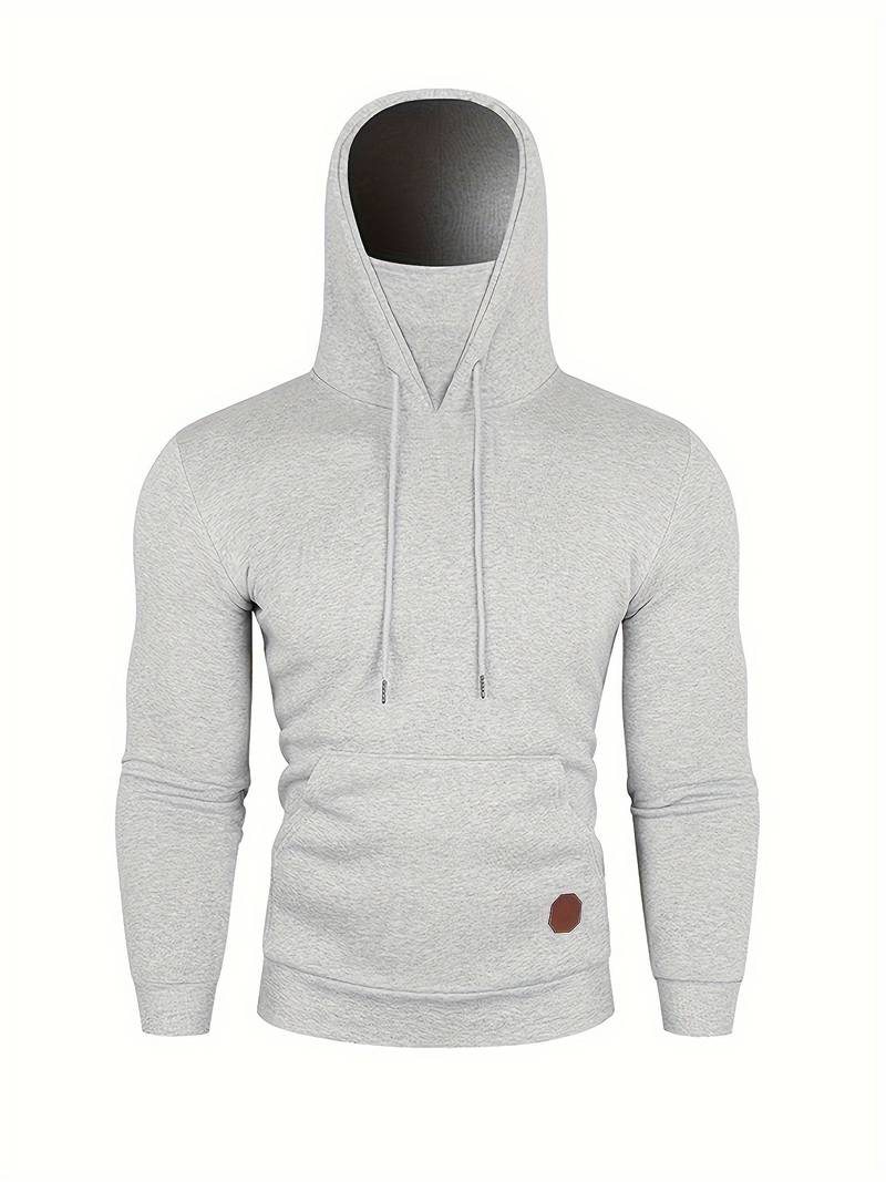 Hoodie with Face Mask | Regular Fit | Pocket | Pullover Hoodie | Men's Hoodie