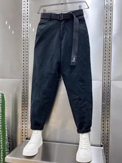 Baggy Pants | Slouchy | Belt | Loose Fit Pants | Men's Pants