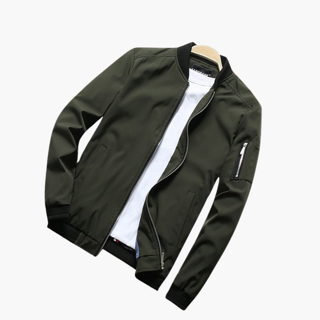 Bomber Jacket | Zip-Up | Windproof | Autumn Jacket | Men's Jacket