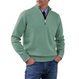 Quarter Zip Jumper | Knitted | Long Sleeve | Half Zip Jumper | Men's Quarter Zip Sweaters
