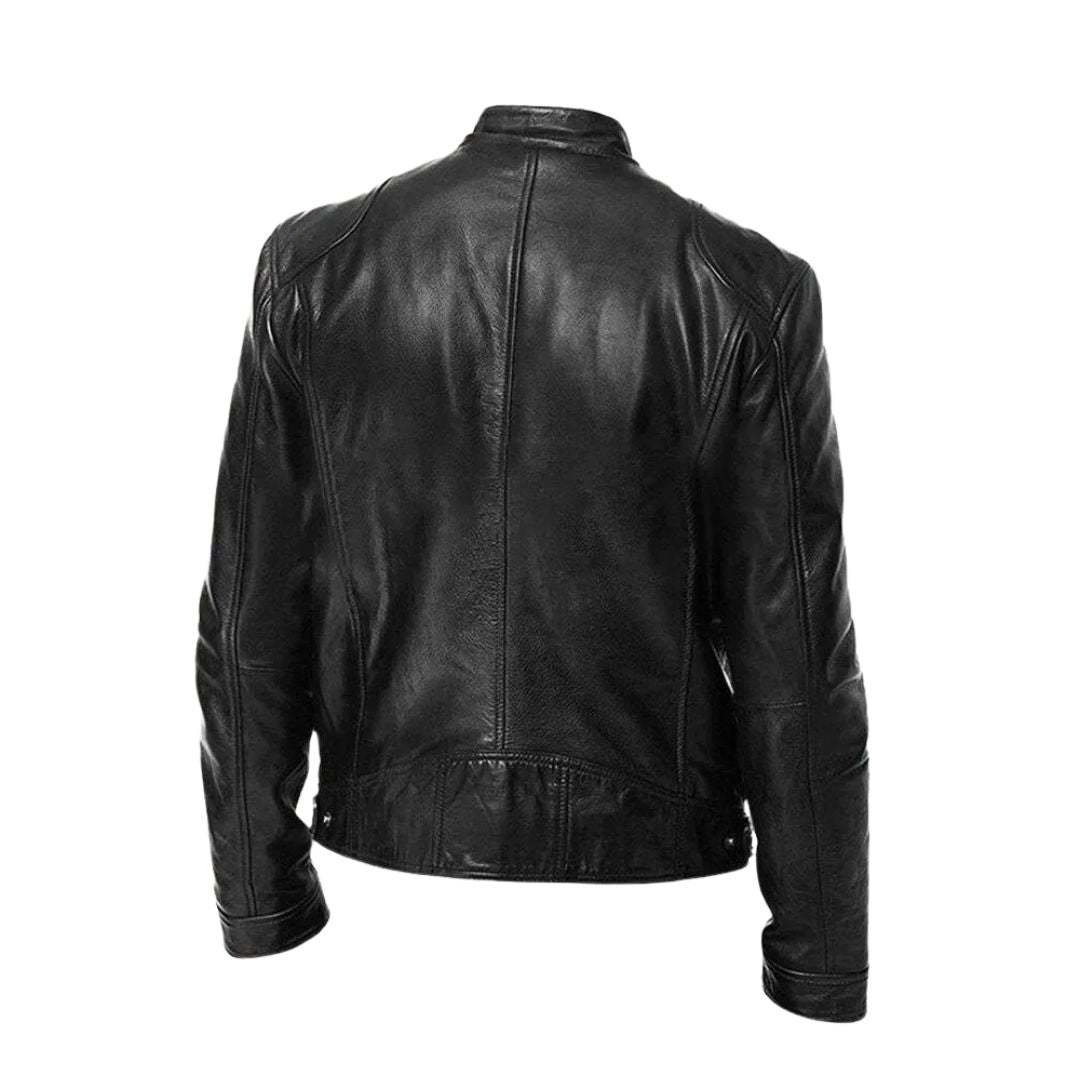 Leather Jacket | Faux Leather | Leatherette | Biker Jacket | Men's Leather Jacket