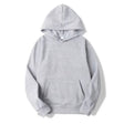 Hoodie - Warm Kangaroo Pocket Pullover Hoodie for Men and Women