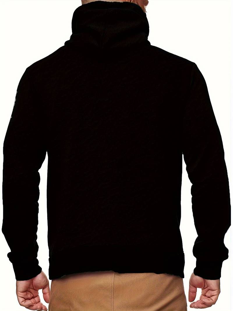 Hoodie with Face Mask | Regular Fit | Pocket | Pullover Hoodie | Men's Hoodie