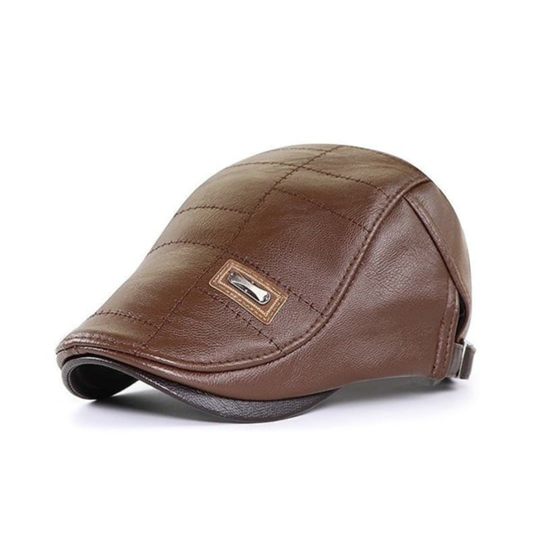 Beret - Leather - Paddy Cap - Flat Cap - Men's Hats