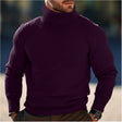 Roll Neck Jumper - Long Sleeve - Turtleneck - Knitted Sweater - Men's Jumper