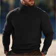 Roll Neck Jumper - Long Sleeve - Turtleneck - Knitted Sweater - Men's Jumper
