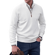 Mens Quarter Zip Jumper - Winter - Pullover - Knitted jumper - Mens Half Zip Sweater