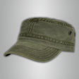 Military Cap | Square | Army Green | Cadet Cap | Men's Cap