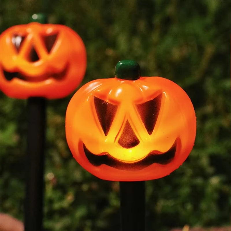 Outdoor Pumpkin Lights | Solar Powered | LED | Halloween Garden Lights | Halloween Lights for Outdoors
