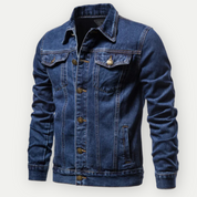 Denim Jacket - Classic - Regular Fit - Jean Jacket - Mens Denim Jacket