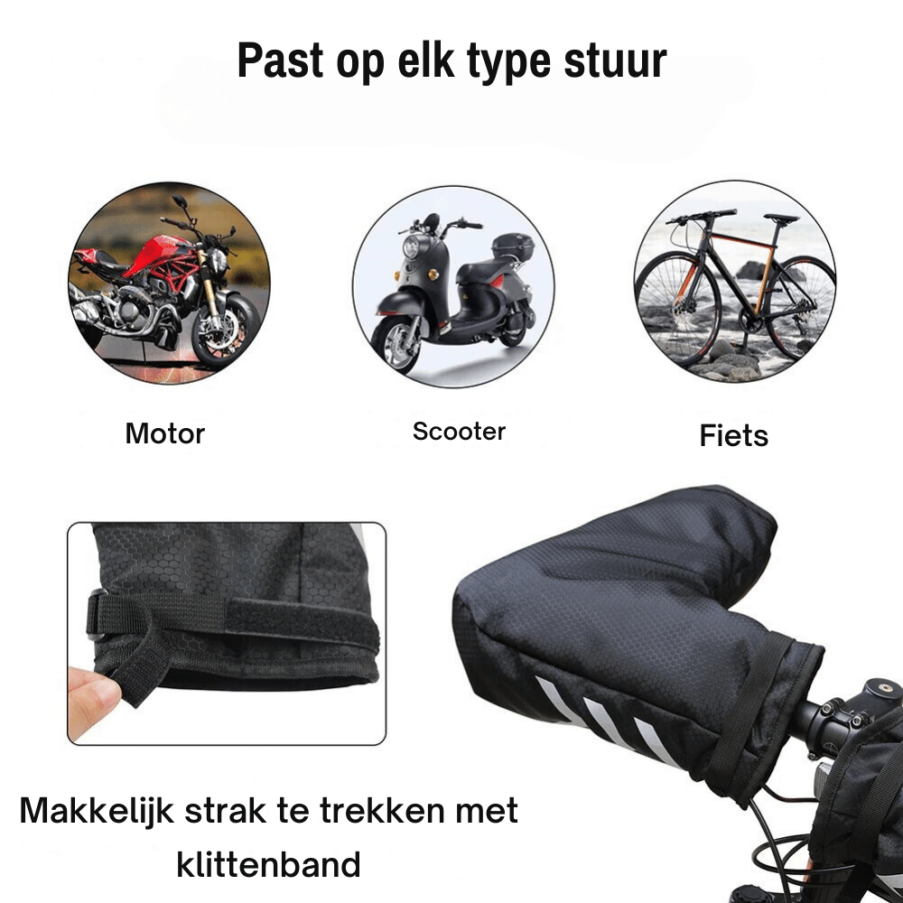 Handlebar Gloves - Waterproof and Windproof Bicycle Handlebar Coves 