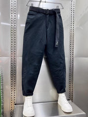Baggy Pants | Slouchy | Belt | Loose Fit Pants | Men's Pants